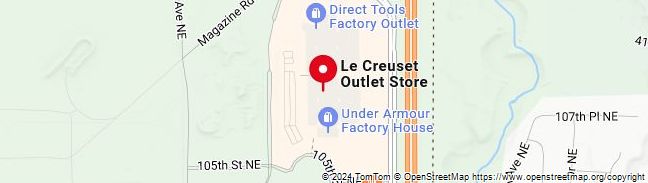 Map of Le Creuset